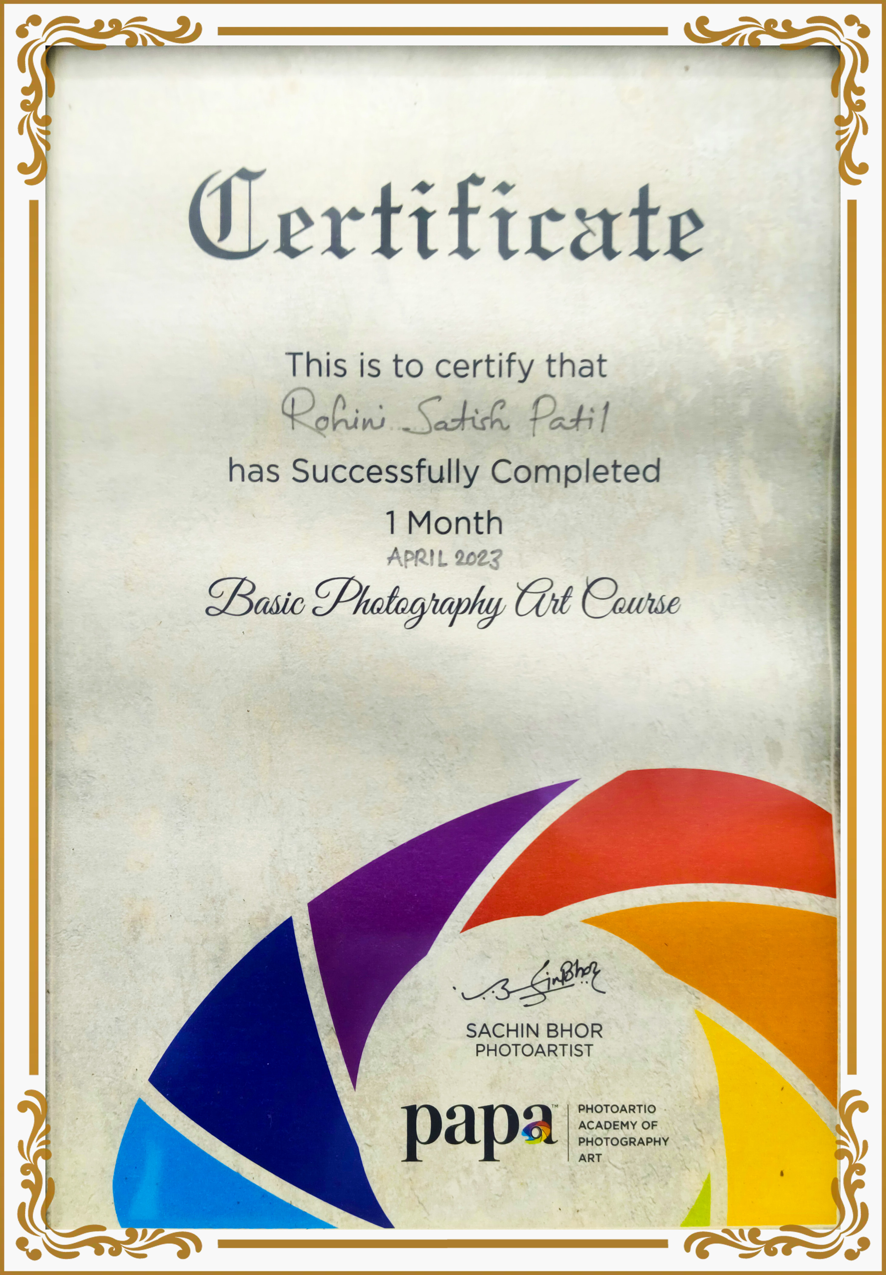 Certificate 5